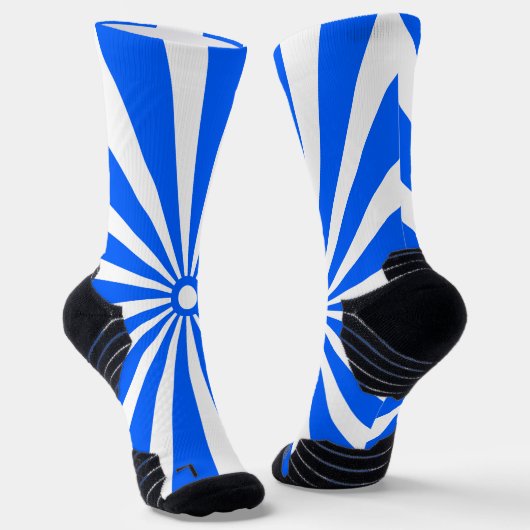 Chaussette Blue Burst Energy Pattern Socks (Angulaire)
