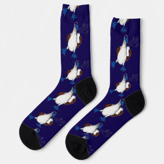 Chaussette Blue Footed Bird Socks