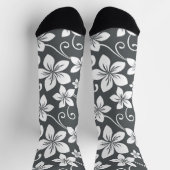 CHAUSSETTE BLUE HAWAII (ÉTAIN) (Haut)