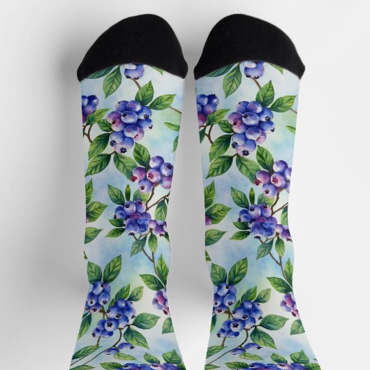 Chaussette Blueberry Fruit Socks (Haut)