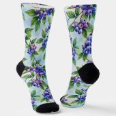 Chaussette Blueberry Fruit Socks (Angulaire)
