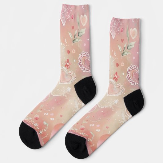 Chaussette Blush de toi (Gauche)