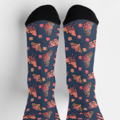 Chaussette Boho Moth Design Motif (Haut)