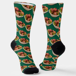 Chaussette Bol de pommes de la récolte