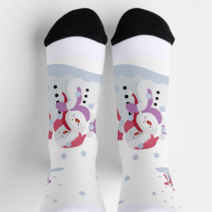 Chaussette Bon Snowman festif