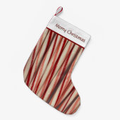 Chaussette Bonbon de Noël (Devant (Accrochage))