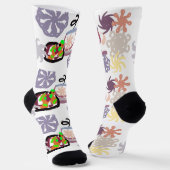 Chaussette Bonhomme en pain d'épice et café  (Angulaire)