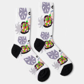 Chaussette Bonhomme en pain d'épice et café  (Droite)