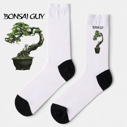 Chaussette Bonsai guy drôle de citation pour amateurs de bons