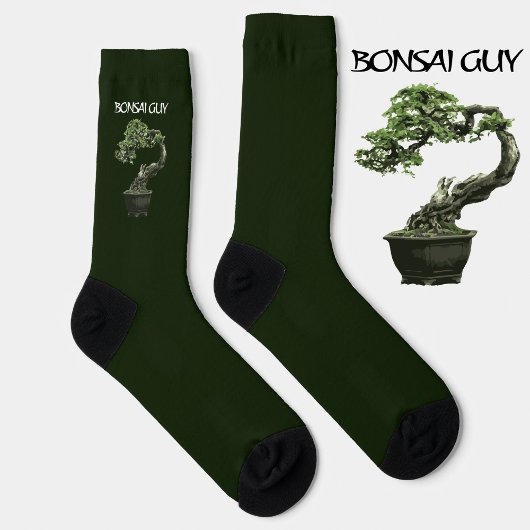 Chaussette Bonsai guy funny quote for bonsai lovers
