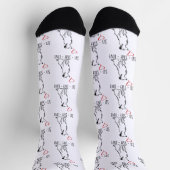 Chaussette Bordure Séjour-Amour Collie (Haut)