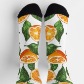 Chaussette Botanical Fruit Orange Citrus Seamless (Haut)