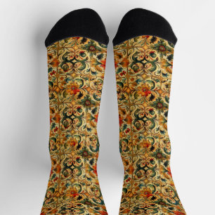 Chaussette Botanique de l'âge d'or