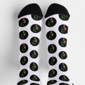 Chaussette Boucle d'oreille Trèfle Saint-Patrick (Haut)