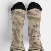 Chaussette Bouclier Maccabee Et Lances - Chaussettes Du Déser (Haut)