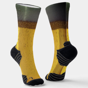 Chaussette Boue de bière avec bulles et mousse