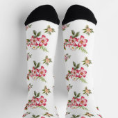 Chaussette bouquet de fleurs chaussettes (Haut)