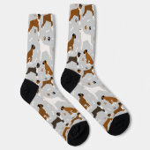 Chaussette Boxer Chien Bones et Paws Chaussettes (Droite)