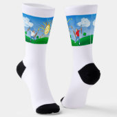 Chaussette Boy Painting Skies (Angulaire)