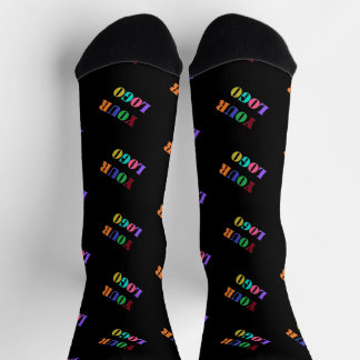 Chaussette Branded Logo Promotional Business Socks Example