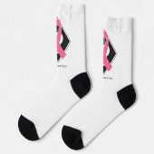 Chaussette Brest Cancer High-Performance Athletic Crew Sock (Gauche)