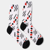 Chaussette Bridge is An Game Four Card Suits (Droite)