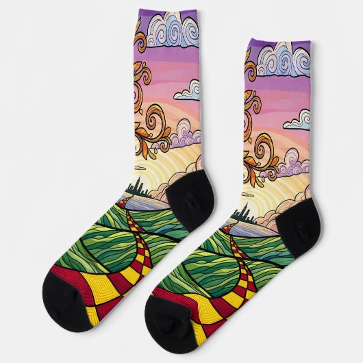 Chaussette Bright Socks 0035764 (Gauche)