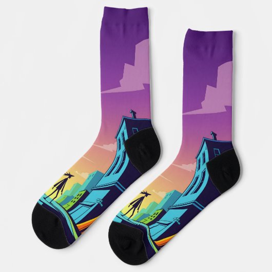 Chaussette Bright Socks 0035790 (Gauche)