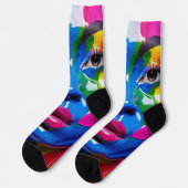Chaussette Bright Socks 0035893 (Gauche)