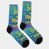 Chaussette Bright Socks Believe In The Magic Within 0039472 (Droite)