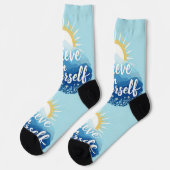 Chaussette Bright Socks Believe In Yourself Socks 0039473 (Gauche)