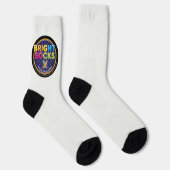 Chaussette Bright Socks Bright White With Logo (Droite)