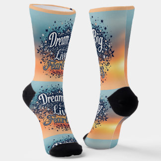 Chaussette Bright Socks Dream Big & Live Fearless 0044007