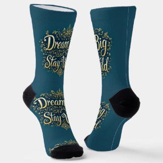Chaussette Bright Socks Dream Big Stay Wild 0044006