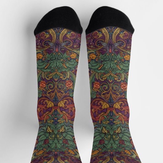 Chaussette Bright Socks Elaborate Seamless Patterns 0039280 (Haut)