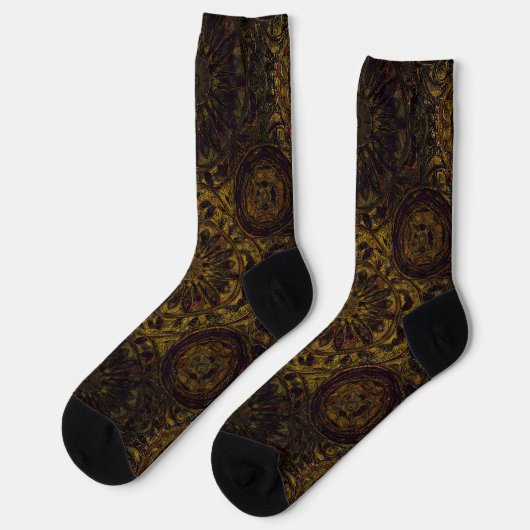 Chaussette Bright Socks Elaborate Seamless Patterns 0039287 (Gauche)