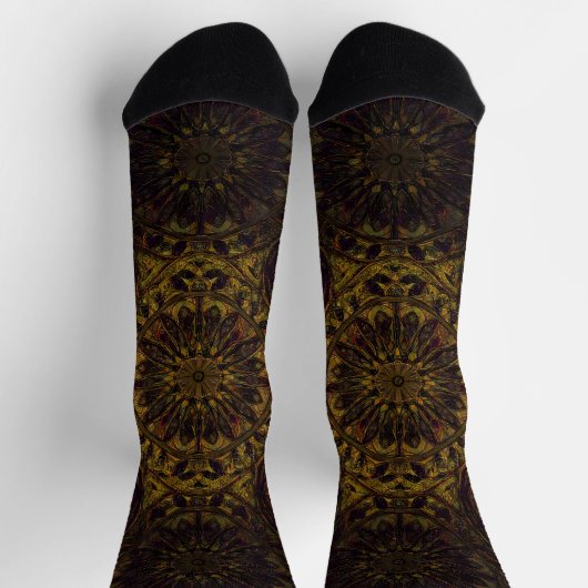 Chaussette Bright Socks Elaborate Seamless Patterns 0039287 (Haut)