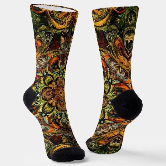 Chaussette Bright Socks Elaborate Seamless Patterns 0039289 (Angulaire)