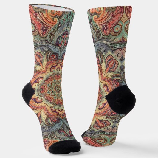 Chaussette Bright Socks Elaborate Seamless Patterns 0039301 (Angulaire)