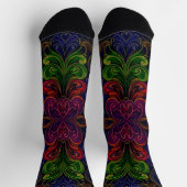Chaussette Bright Socks Elaborate Seamless Patterns 0039302 (Haut)