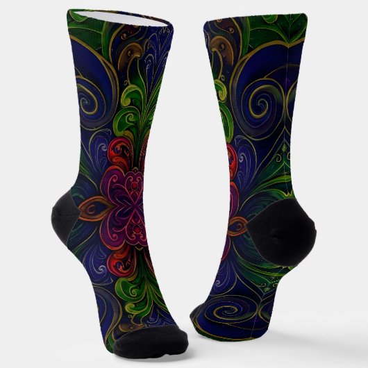Chaussette Bright Socks Elaborate Seamless Patterns 0039302 (Angulaire)