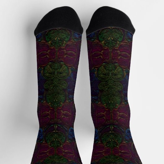 Chaussette Bright Socks Elaborate Seamless Patterns 0039303 (Haut)