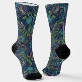 Chaussette Bright Socks Elaborate Seamless Patterns 0039307 (Angulaire)