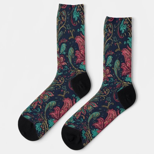 Chaussette Bright Socks Elaborate Seamless Patterns 0039314 (Gauche)