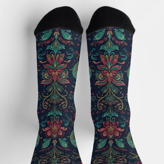 Chaussette Bright Socks Elaborate Seamless Patterns 0039314 (Haut)