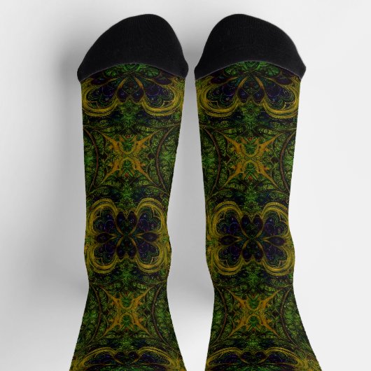 Chaussette Bright Socks Elaborate Seamless Patterns 0039332 (Haut)
