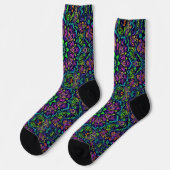 Chaussette Bright Socks Elaborate Seamless Patterns 0039340 (Gauche)
