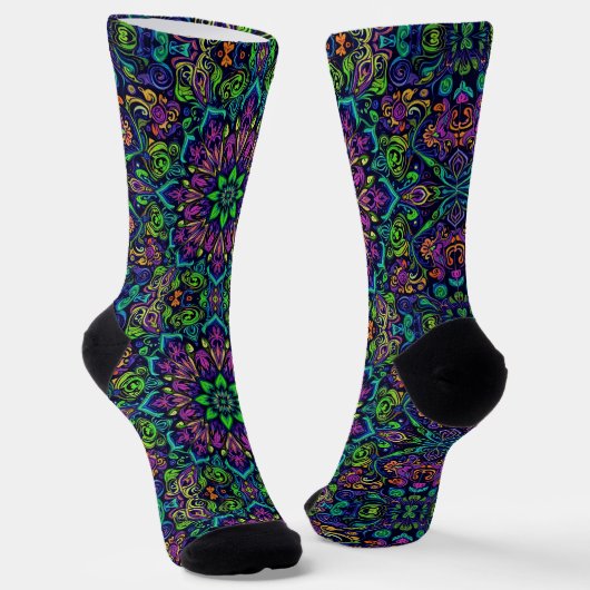 Chaussette Bright Socks Elaborate Seamless Patterns 0039340 (Angulaire)