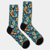 Chaussette Bright Socks Elaborate Seamless Patterns 0039344 (Droite)