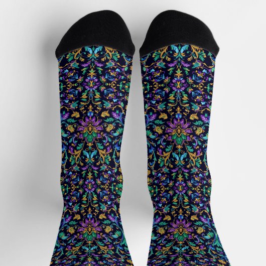 Chaussette Bright Socks Elaborate Seamless Patterns 0039349 (Haut)